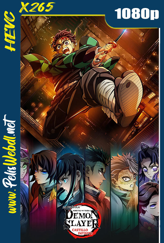 Demon Slayer: Kimetsu no Yaiba Castillo infinito (2025) WEB-DL x265 1080p Latino-Inglés-Castellano