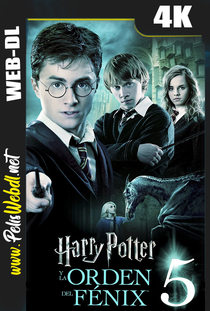 Harry Potter y la orden del Fénix (2007) WEB-DL 4K DV HDR10 Latino