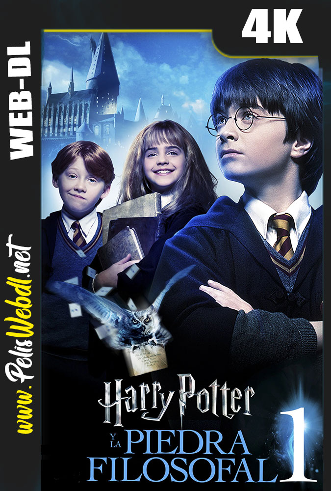Harry Potter y la piedra filosofal (2001) WEB-DL 4K DV HDR10 Latino-Inglés-Castellano